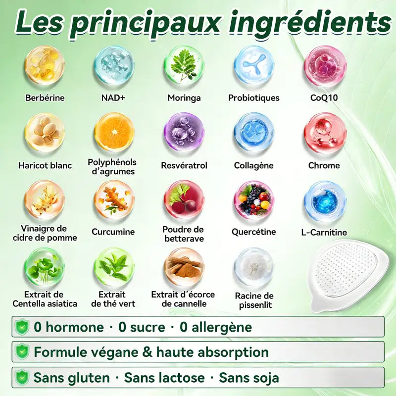 【𝐁𝐨𝐮𝐭𝐢𝐪𝐮𝐞 𝐎𝐟𝐟𝐢𝐜𝐢𝐞𝐥𝐥𝐞】🧑‍⚕️🩺 𝐂𝐥𝐞𝐚𝐫𝐞𝐧𝐚® Moringa · Berbérine + NAD+ – Patch Microneedle Nano Avancé 10-en-1 (1×/jour, résultats visibles en 7 jours) | Obésité, relâchement cutané, apnée du sommeil, articulations, etc.