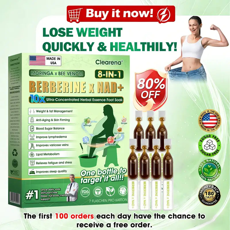 𝐁𝐨𝐮𝐭𝐢𝐪𝐮𝐞 𝐎𝐟𝐟𝐢𝐜𝐢𝐞𝐥𝐥𝐞 FR | 𝐂𝐥𝐞𝐚𝐫𝐞𝐧𝐚® 𝐌𝐨𝐫𝐢𝐧𝐠𝐚 · 𝐁𝐢𝐞𝐧𝐞𝐧𝐠𝐢𝐟𝐭 · 𝐁𝐞𝐫𝐛𝐞́𝐫𝐢𝐧𝐞 × 𝐍𝐀𝐃⁺ 𝟖-𝐞𝐧-𝟏 𝐁𝐚𝐢𝐧 𝐝𝐞 𝐏𝐢𝐞𝐝𝐬 𝐚𝐮𝐱 𝐇𝐞𝐫𝐛𝐞𝐬 𝐇𝐚𝐮𝐭𝐞𝐦𝐞𝐧𝐭 𝐂𝐨𝐧𝐜𝐞𝐧𝐭𝐫𝐞́ — 𝐔𝐧𝐞 𝐟𝐨𝐢𝐬 𝐩𝐚𝐫 𝐣𝐨𝐮𝐫 · 𝐑𝐞𝐬𝐮𝐥𝐭𝐚𝐭𝐬 𝐕𝐢𝐬𝐢𝐛𝐥𝐞𝐬 𝐞𝐧 𝟕 𝐣𝐨𝐮𝐫𝐬