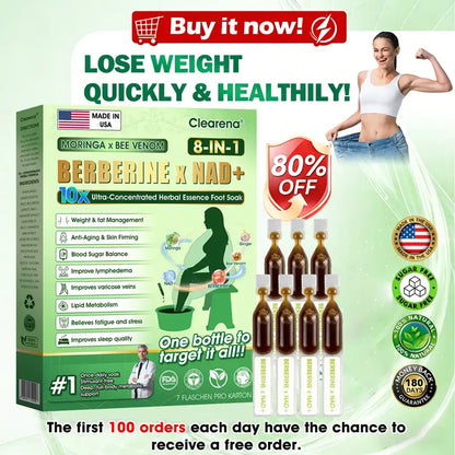 𝐁𝐨𝐮𝐭𝐢𝐪𝐮𝐞 𝐎𝐟𝐟𝐢𝐜𝐢𝐞𝐥𝐥𝐞 FR | 𝐂𝐥𝐞𝐚𝐫𝐞𝐧𝐚® 𝐌𝐨𝐫𝐢𝐧𝐠𝐚 · 𝐁𝐢𝐞𝐧𝐞𝐧𝐠𝐢𝐟𝐭 · 𝐁𝐞𝐫𝐛𝐞́𝐫𝐢𝐧𝐞 × 𝐍𝐀𝐃⁺ 𝟖-𝐞𝐧-𝟏 𝐁𝐚𝐢𝐧 𝐝𝐞 𝐏𝐢𝐞𝐝𝐬 𝐚𝐮𝐱 𝐇𝐞𝐫𝐛𝐞𝐬 𝐇𝐚𝐮𝐭𝐞𝐦𝐞𝐧𝐭 𝐂𝐨𝐧𝐜𝐞𝐧𝐭𝐫𝐞́ — 𝐔𝐧𝐞 𝐟𝐨𝐢𝐬 𝐩𝐚𝐫 𝐣𝐨𝐮𝐫 · 𝐑𝐞𝐬𝐮𝐥𝐭𝐚𝐭𝐬 𝐕𝐢𝐬𝐢𝐛𝐥𝐞𝐬 𝐞𝐧 𝟕 𝐣𝐨𝐮𝐫𝐬